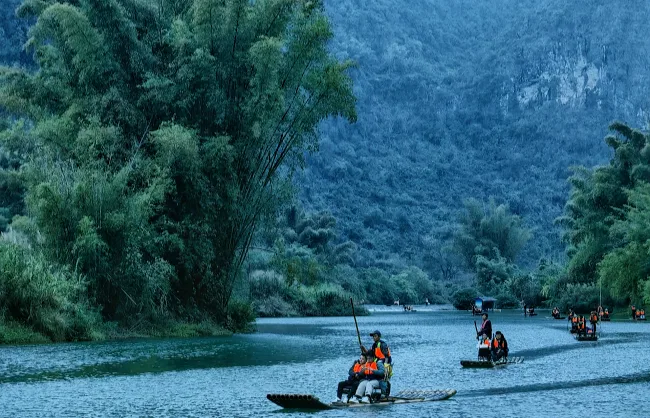 yulong-river-bamboo-rafting | China Xian Tour: Private & Tailor-Made China Tours yulong-river-bamboo-rafting