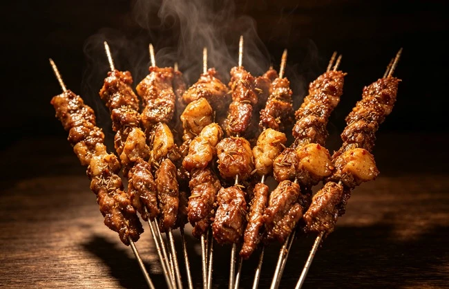 lamb-kebabs-in-qingzhen-lao-lan-jia | China Xian Tour: Private & Tailor-Made China Tours lamb-kebabs-in-qingzhen-lao-lan-jia