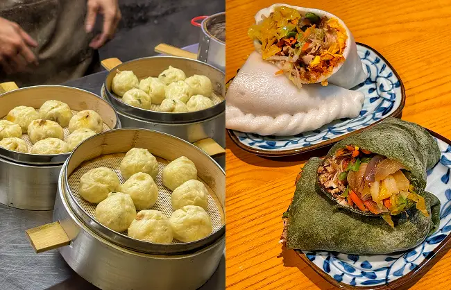 xiaolongbao-and-fermented-glutinous-rice-dumplings | China Xian Tour: Private & Tailor-Made China Tours Xiaolongbao and fermented rice dumplings at Shanghai night market