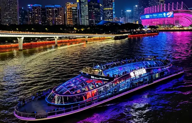 pearl-river-night-cruise | China Xian Tour: Private & Tailor-Made China Tours Pearl River Night Cruise