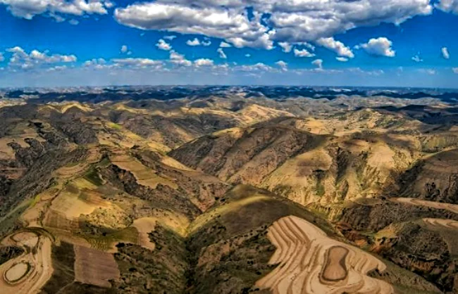 yellow-river-gets-yellow-color-from-loess-plateau | China Xian Tour: Private & Tailor-Made China Tours Yellow River gets its yellow color from the Loess Plateau