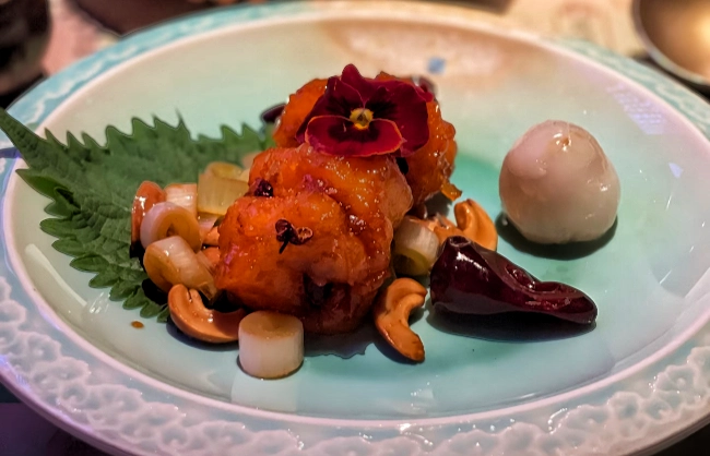 Creative Sichuan Dishes served in Shanghai Shuyanfu Dinner
