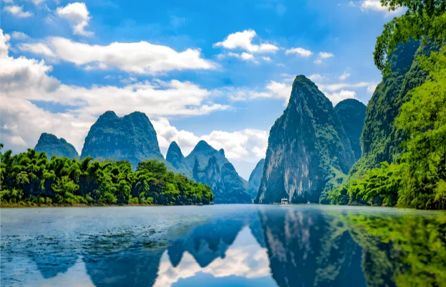 li-river-karst | China Xian Tour: Private & Tailor-Made China Tours Li River karst landscape in Guilin