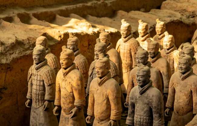 terracotta-warriors | China Xian Tour: Private & Tailor-Made China Tours Terracotta warriors in Terracotta Army Museum
