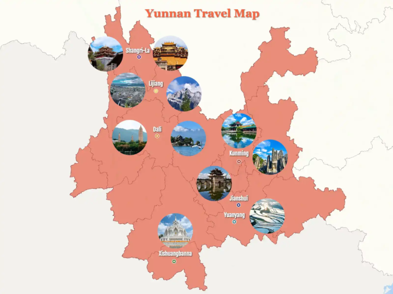 yunnan-travel-map | China Xian Tour: Private & Tailor-Made China Tours yunnan-travel-map