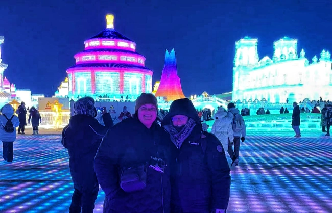 Our customers at Harbin Ice and Snow World